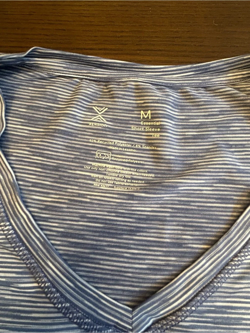 Xersion Essential Performance Tee Bundle 2 Medium Blue & Teal Shirts - Picture 3 of 8